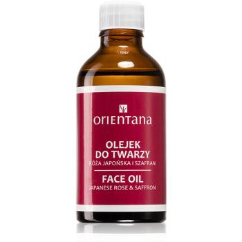 Orientana Japanese Rose & Saffron Face Oil ulei facial de reintinerire 50 ml