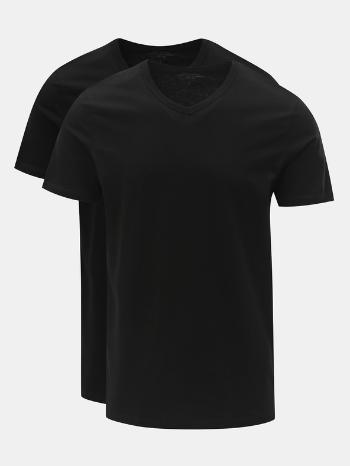 Jack & Jones Tricou 2 buc Negru