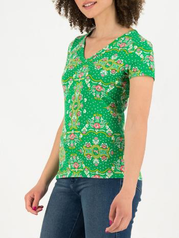 Blutsgeschwister Carnival Carousel Tricou Verde