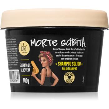 Lola Cosmetics Morte Súbita Shampoo Sólido sampon pentru curatare cu efect exfoliant 100 g