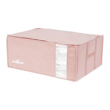 Cutie de depozitare cu vid pentru haine Compactor Pink Edition, 210 l