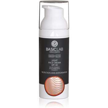 BasicLab Dermocosmetics Masculis crema de zi usoara pentru barbati SPF 30 50 ml