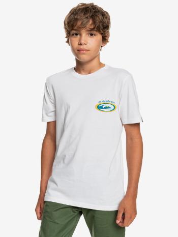 Quiksilver Tricou pentru copii Alb