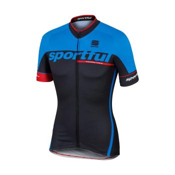 SPORTFUL SC TEAM tricou - black/blue 