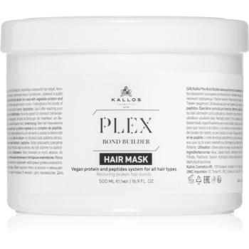 Kallos Plex Hair Mask masca pentru regenerare pentru par degradat sau tratat chimic 500 ml