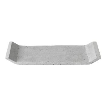 Platou decorativ Blomus Stone, 30 x 12,5 cm, gri