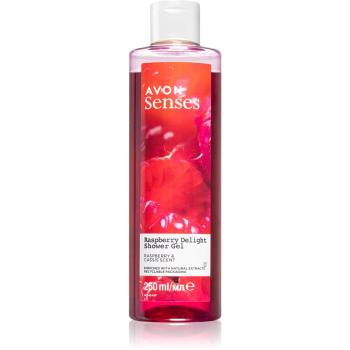 Avon Senses Raspberry Delight gel calmant pentru dus 250 ml