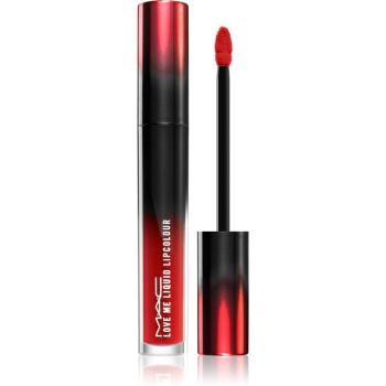 MAC Cosmetics  Love Me Liquid Lipcolour ruj cremos cu finisaj satinat culoare Ruby Do! 3,1 ml