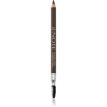 Note Cosmetique Natural Lool Eyebrow Pencil creion pentru sprancene cu pensula 05 Grey Brown 1,08 g