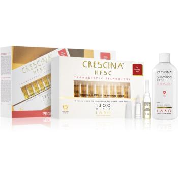 Crescina Transdermic 1300 Re-Growth set cadou (stimuleaza cresterea parului) pentru bărbați