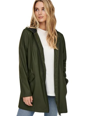 Jacqueline de Yong Jachetă pentru femei JDYELISA RAINCOAT 15241365 Pădure de noapte XS