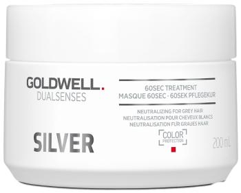 Goldwell Mască pentru păr blond și gri Silver (60sec Treatment) 200 ml