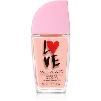 Wet n Wild Love Edition Wild Shine lac pentru unghii foarte opac culoare Tickled Pink 12,3 ml