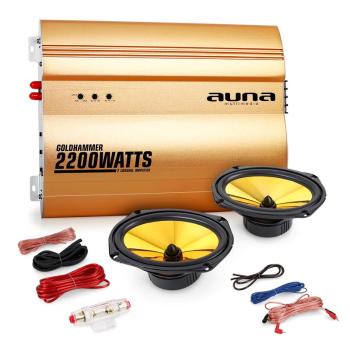 Auna Set Auto Hifi 2.0 "Golden Race V3" - 6x9