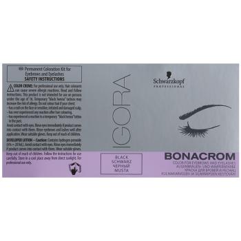 Schwarzkopf Professional Igora Bonacrom activator vopsea sprâncene pentru uz profesonial Black 10 ml