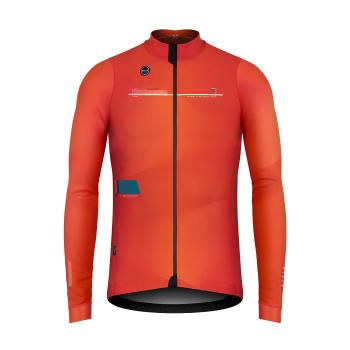 
                 GOBIK Jachetă termoizolantă de ciclism - SKIMO PRO THERMAL - portocaliu  
            