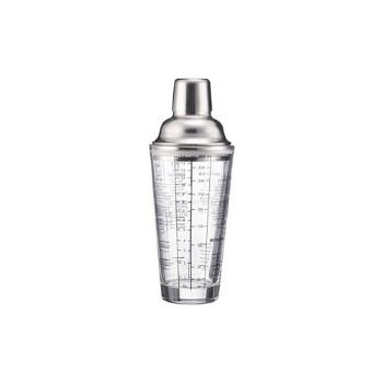 Agitator de cocktailuri Westmark din 3 piese SAM,sticlă / oțel inoxidabil , 400 ml