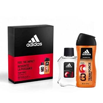 Adidas Team Force - apă de toaletă cu pulverizator 100 ml + gel de duș 250 ml