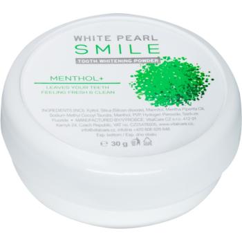 White Pearl Smile pudra pentru albirea dintilor Mentol+ 30 g
