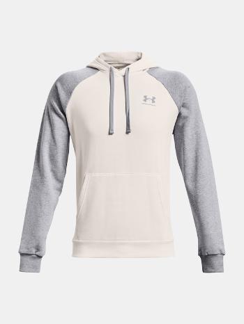 Under Armour UA Rival Flc Colorblock HD Hanorac Alb