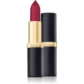 L’Oréal Paris Color Riche Matte ruj hidratant cu efect matifiant culoare 349 Paris Cherry 3.6 g