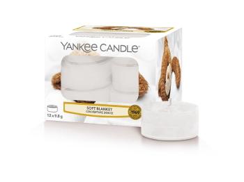 Yankee Candle Lumânări aromatice de ceai Soft Blanket 12 x 9,8 g