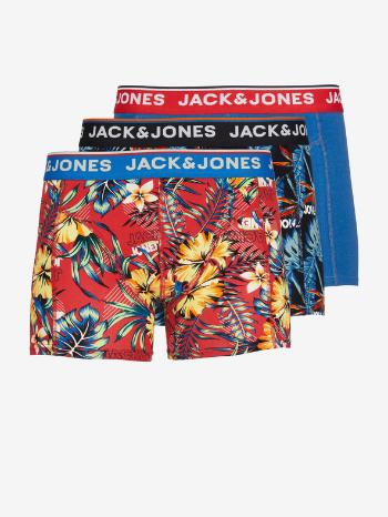 Jack & Jones Azores Boxeri, 3 bucăți Albastru