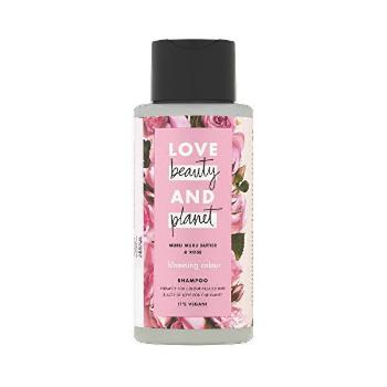 Love Beauty and Planet Șampon pentru păr vopsit cu ulei de trandafir și unt muru muru (Blooming Colour Shampoo) 400 ml