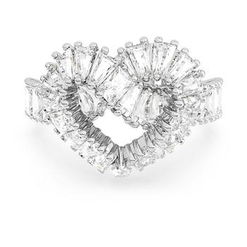 Swarovski Inel romantic cu inimioară Cupidon 5648291 60 mm