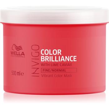 Wella Professionals Invigo Color Brilliance masca hidratanta pentru par fin si normal 500 ml