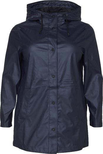 ONLY CARMAKOMA Jachetă pentru femei CARELLEN RAINCOAT 15245956 Night Sky XL/XXL