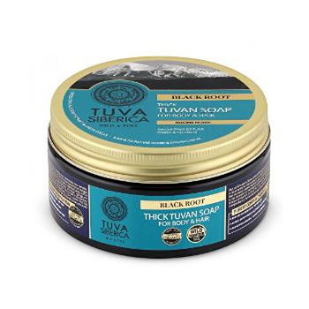 TUVA Siberica Săpun nutritiv pentru corp și păr Rădăcină neagră(Soap For Body &amp;Hair ) 300 ml