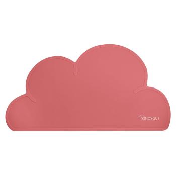 Suport din silicon pentru masă Kindsgut Cloud, 49 x 27 cm, roz închis