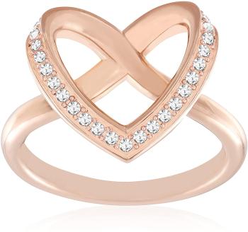 Swarovski InelRomantic bronz cu inimioară Cupidon 58 mm