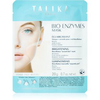 Talika Bio Enzymes Mask Brightening mască textilă iluminatoare 20 g