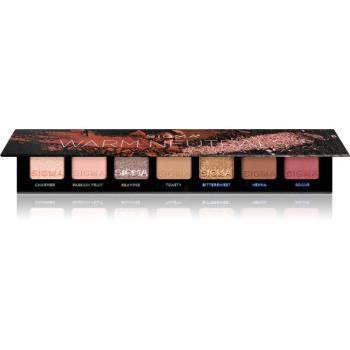 Sigma Beauty Warm Neutrals Mini Eyeshadow Palette paleta farduri de ochi 7,77 g