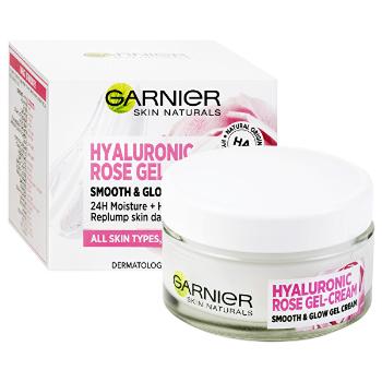 Garnier Ingrijirea pielii pentru iluminarea pieliiNaturals cutanate(Hyaluronic Rose Gel-Cream) 50 ml