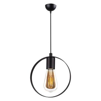 Lustră Squid Lighting Circle, înălțime 113 cm, negru