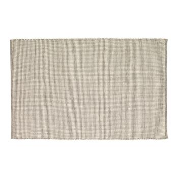 Covor gri deschis reversibil/țesut manual din amestesc de lână 200x300 cm Poppy – Hübsch