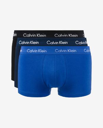 Calvin Klein Boxeri, 3 bucăți Negru Albastru