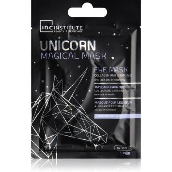 IDC Institute Unicorn Magical Mask mască pentru zona ochilor 2 buc