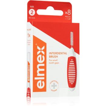 Elmex Interdental Brush 0,5 mm perii interdentare 8 buc 0.5 mm 8 buc