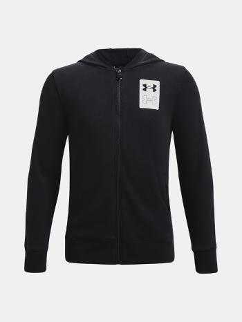 Under Armour UA Rival Terry FZ Hoodie Hanorac pentru copii Negru