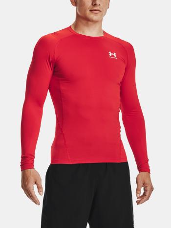 Under Armour UA HG Armour Comp LS Tricou Roșu