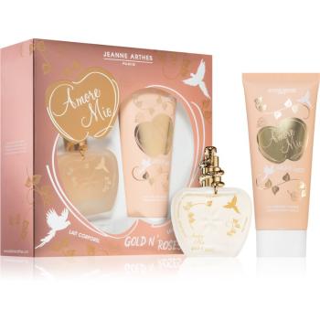 Jeanne Arthes Amore Mio Gold n' Roses set cadou pentru femei