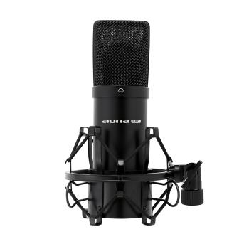 Auna Pro Microfon condensator MIC-900B, USB, negru