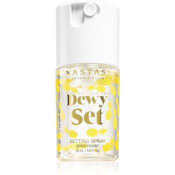 Anastasia Beverly Hills Dewy Set Setting Spray Mini stralucire intensa facial cu parfum Pineapple 30 ml