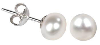 JwL Luxury Pearls Cercei din perle albe reale JL0026