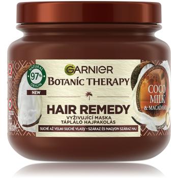 Garnier Mască hrănitoare pentru păr uscat spre foarte uscat Coco Milk Macadamia (Hair Remedy) 340 ml