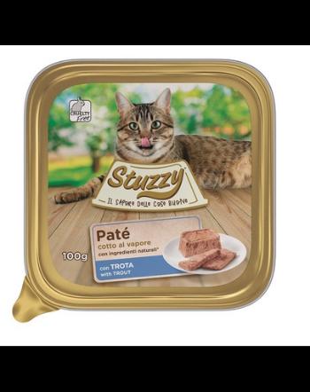 STUZZY Cat Pate pisica cu pastrav 100 g